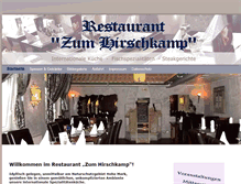 Tablet Screenshot of gastronomievilic.de